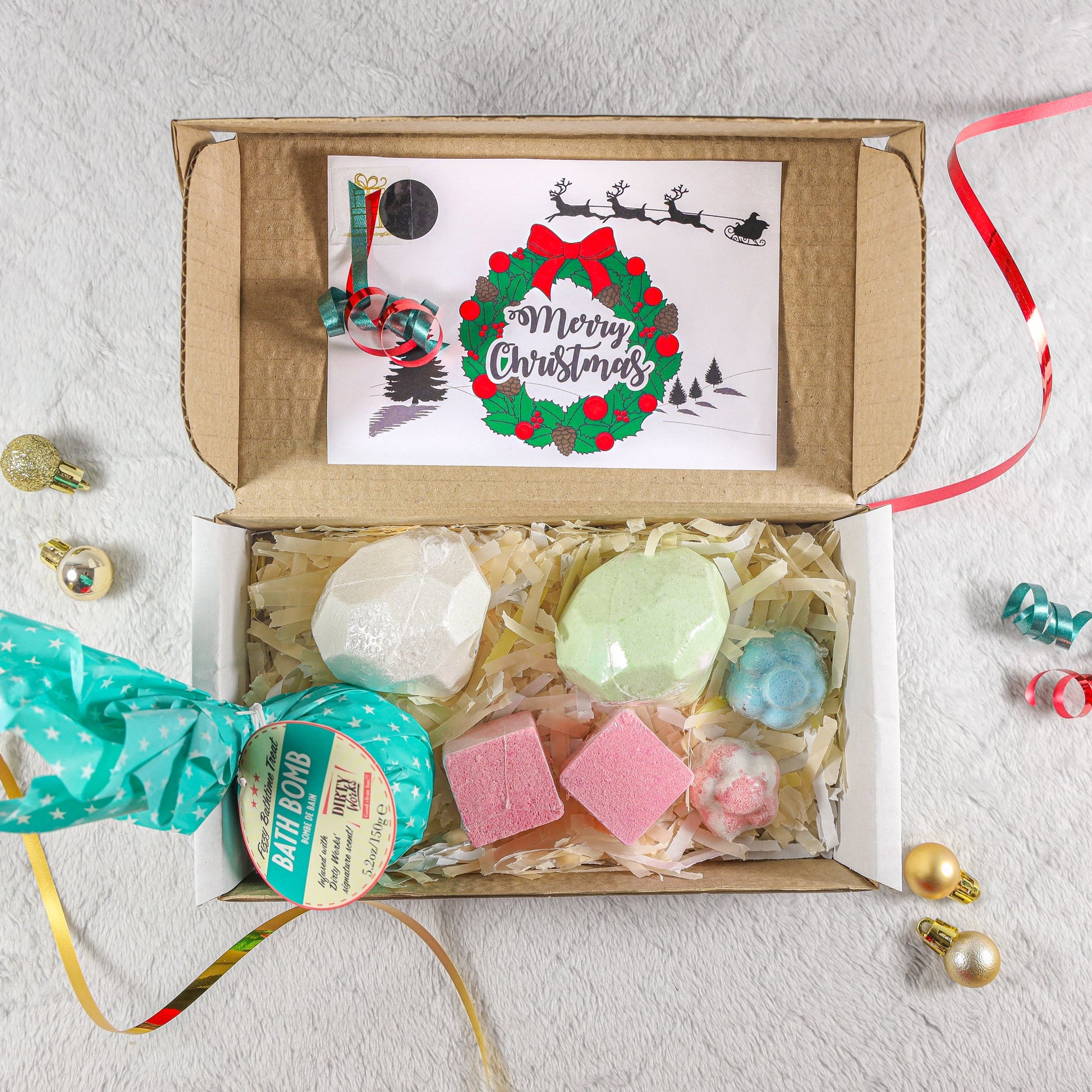 Happy Birthday Bath Bomb & Bath Fizzer Gift Box  - Always Looking Good -   