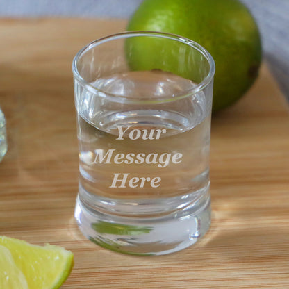Create Your Own Engraved & Personalised Shot Glass  - Always Looking Good -   