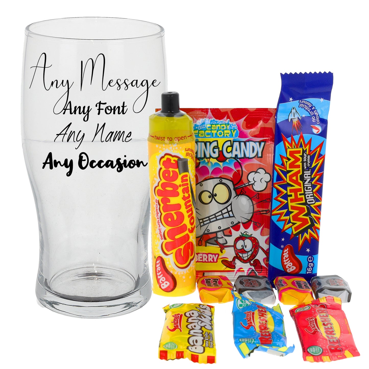 Create Your Own Beer or Lager Pint Glass  - Always Looking Good -   